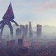 Image for article titled GTA V Mod Swaps Harmless Blimps For Mass Effect's Reapers